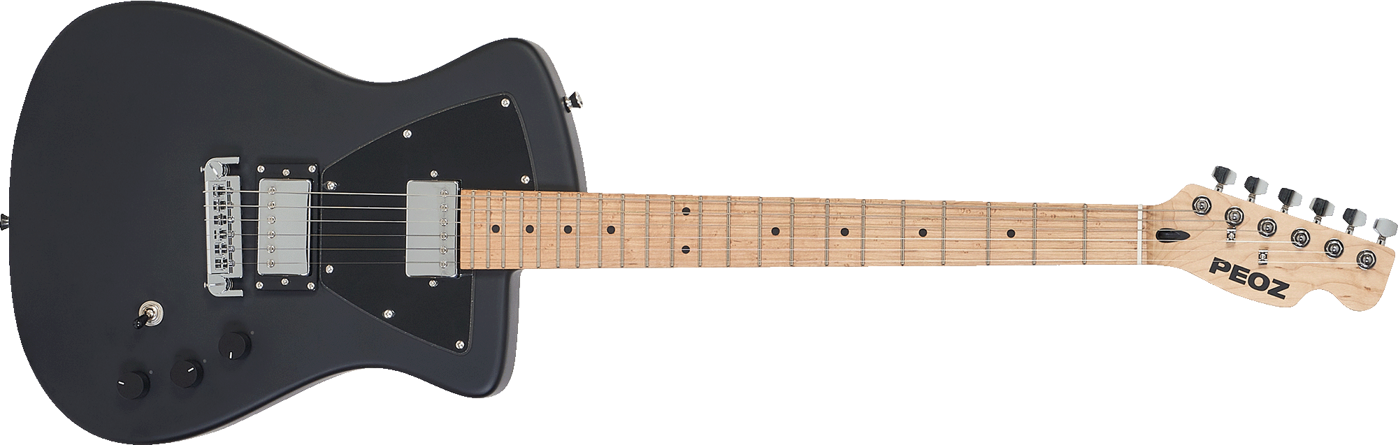 PEOZ - Jet Black TR 1 [Smart Guitar]